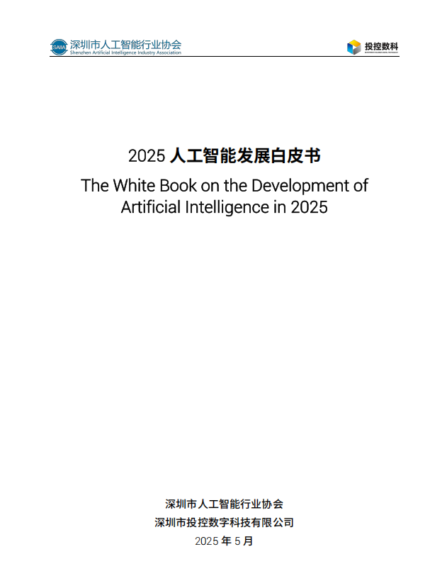 深圳人工智能协会2025人工智能发展白皮书