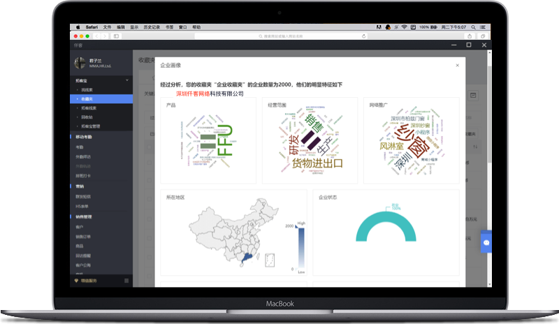 可视化客户画像